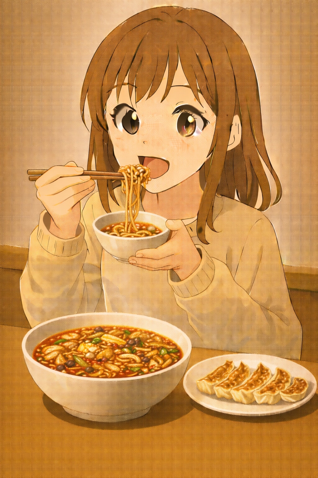 酸辣湯麺 | の人気AIイラスト・グラビア