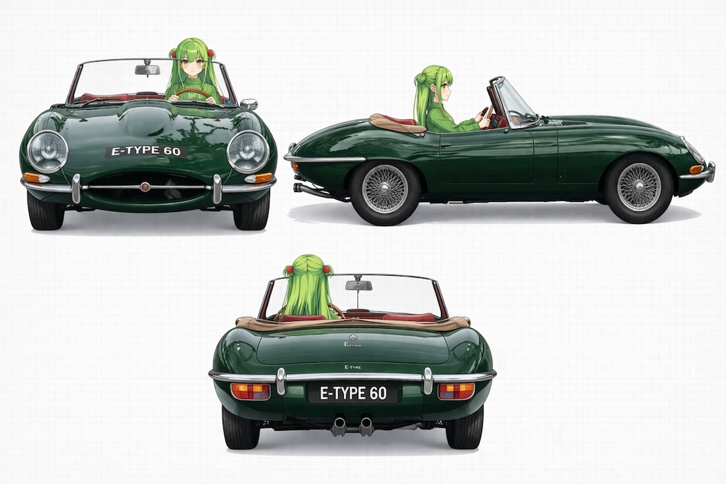 新緑の峠を駆けるエメラルドの疾風