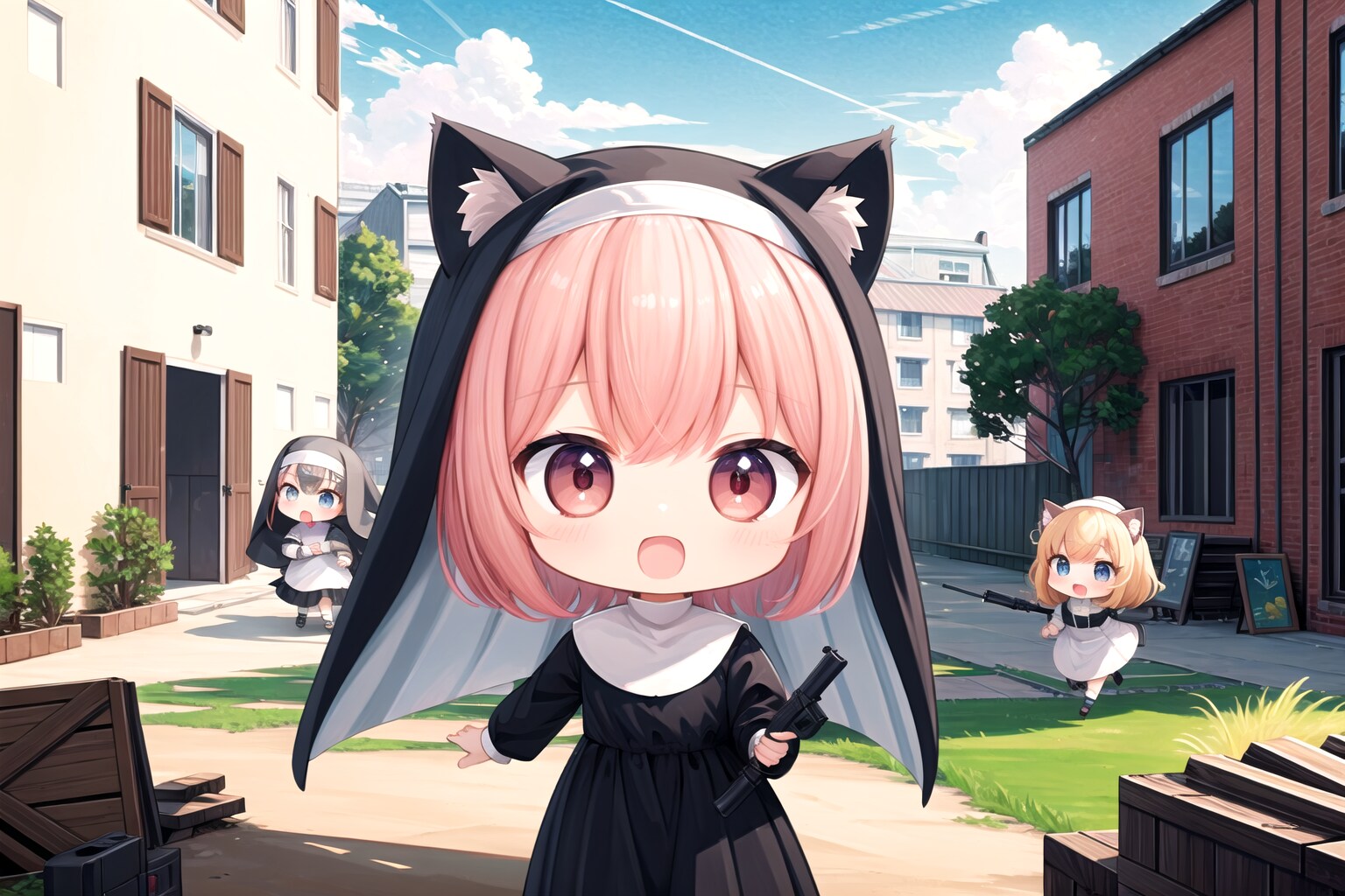 「FROST隊も行くですにゃー」 | の人気AIイラスト・グラビア