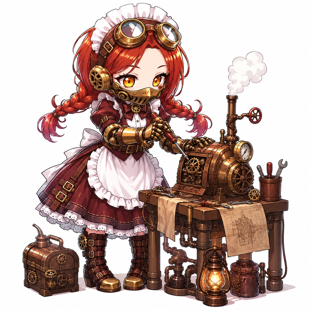 脳内メカメイド・キリノ | の人気AIイラスト・グラビア
