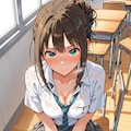 湿度の高い先輩 2枚目