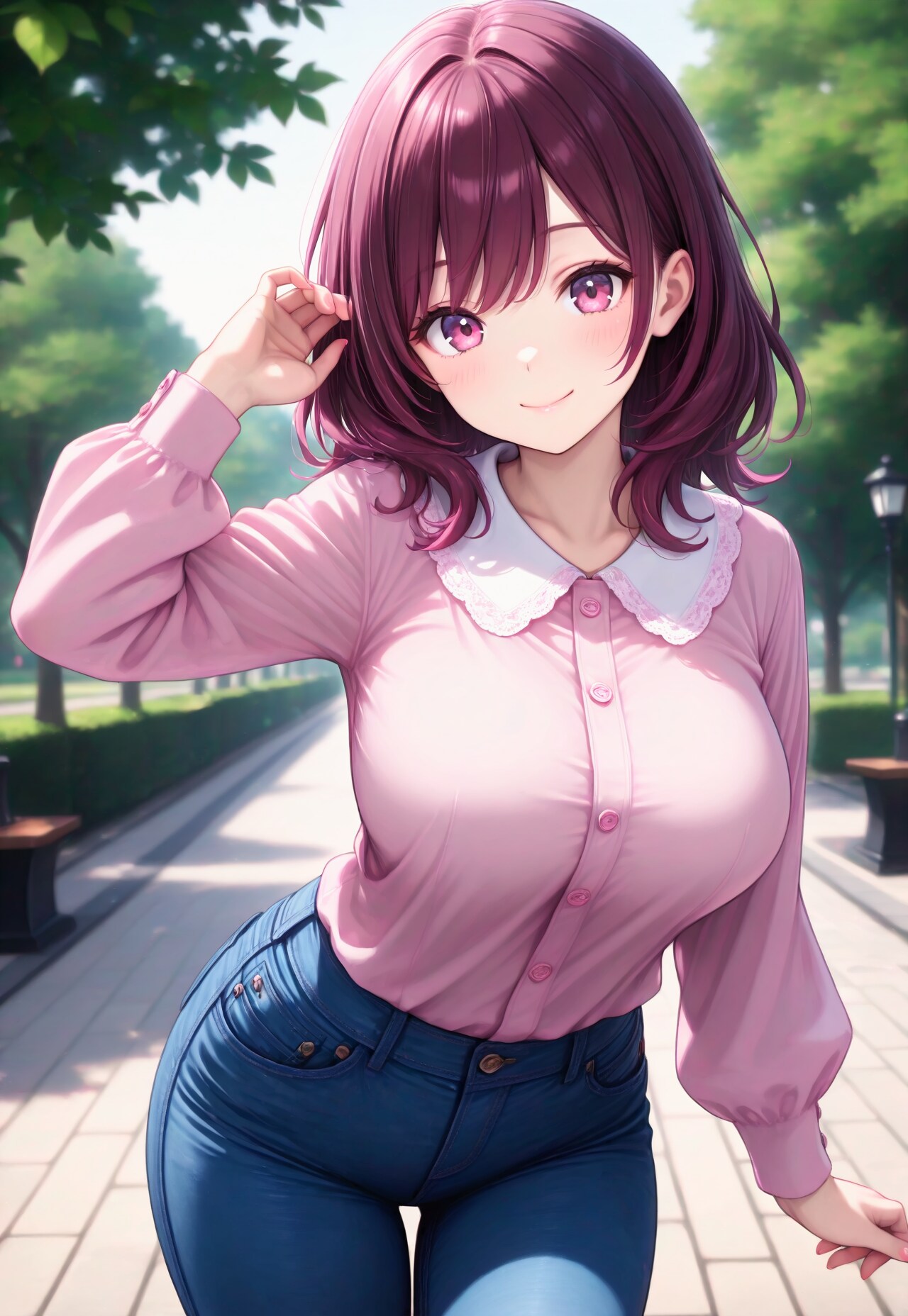 270（ピンクのシャツ）