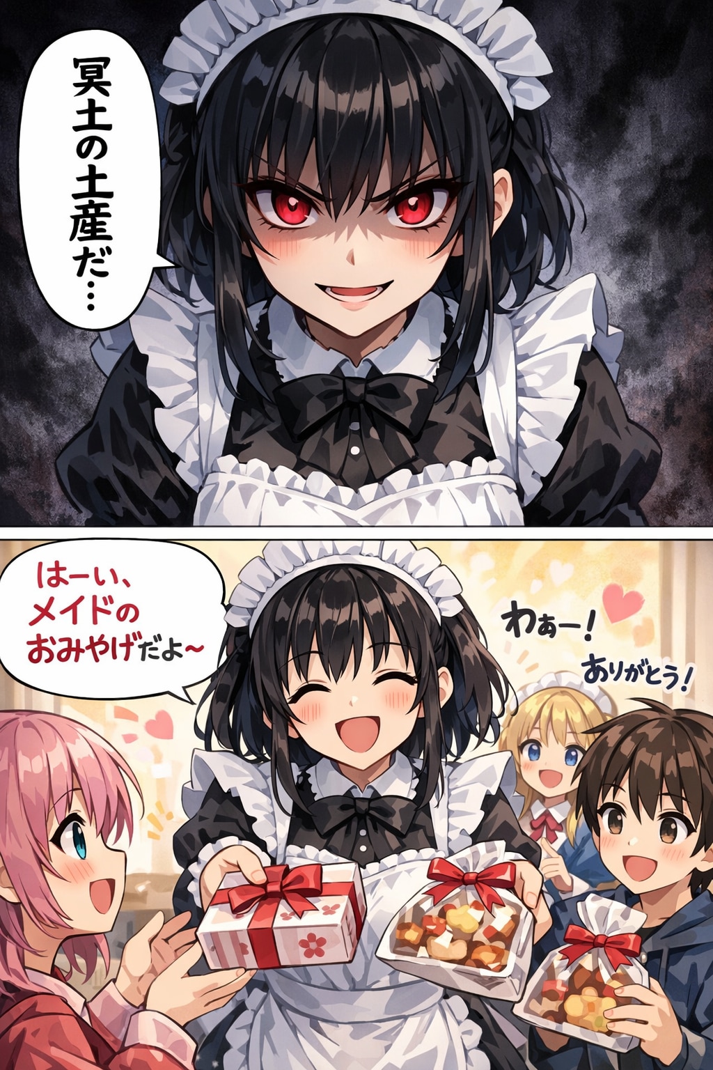 冥土の土産(メイドのみやげ) | の人気AIイラスト・グラビア