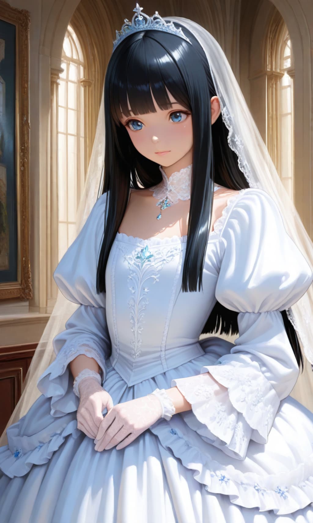 【ＦＡ】ウチの娘のモデルで純白姫ちゃん