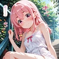 桜沢墨 『デート中に済し崩し的にパンチラを見せてもらう』 2枚目