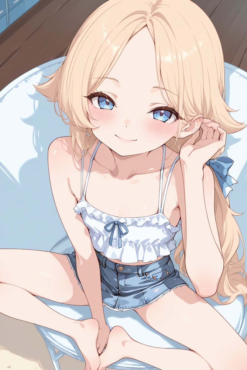デニムスカートが好き