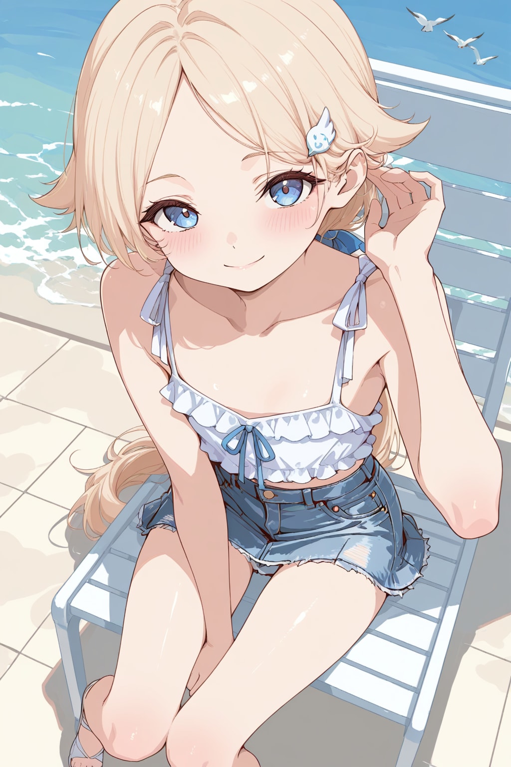 デニムスカートが好き