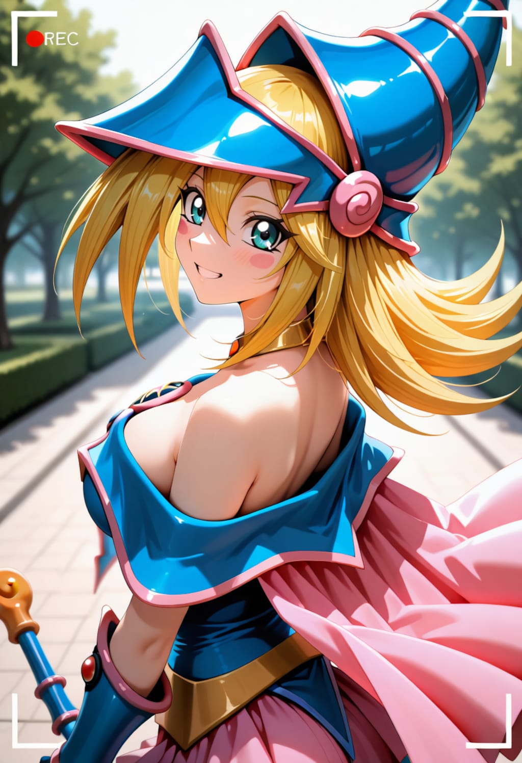 魔術師の弟子と公園撮影会