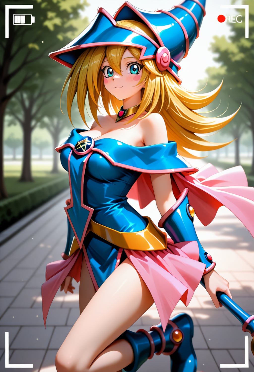 魔術師の弟子と公園撮影会