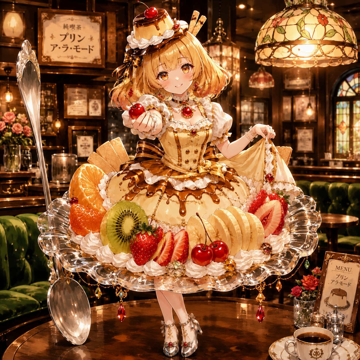 プリンセス・ア・ラ・モード 🍮🍒 | の人気AIイラスト・グラビア