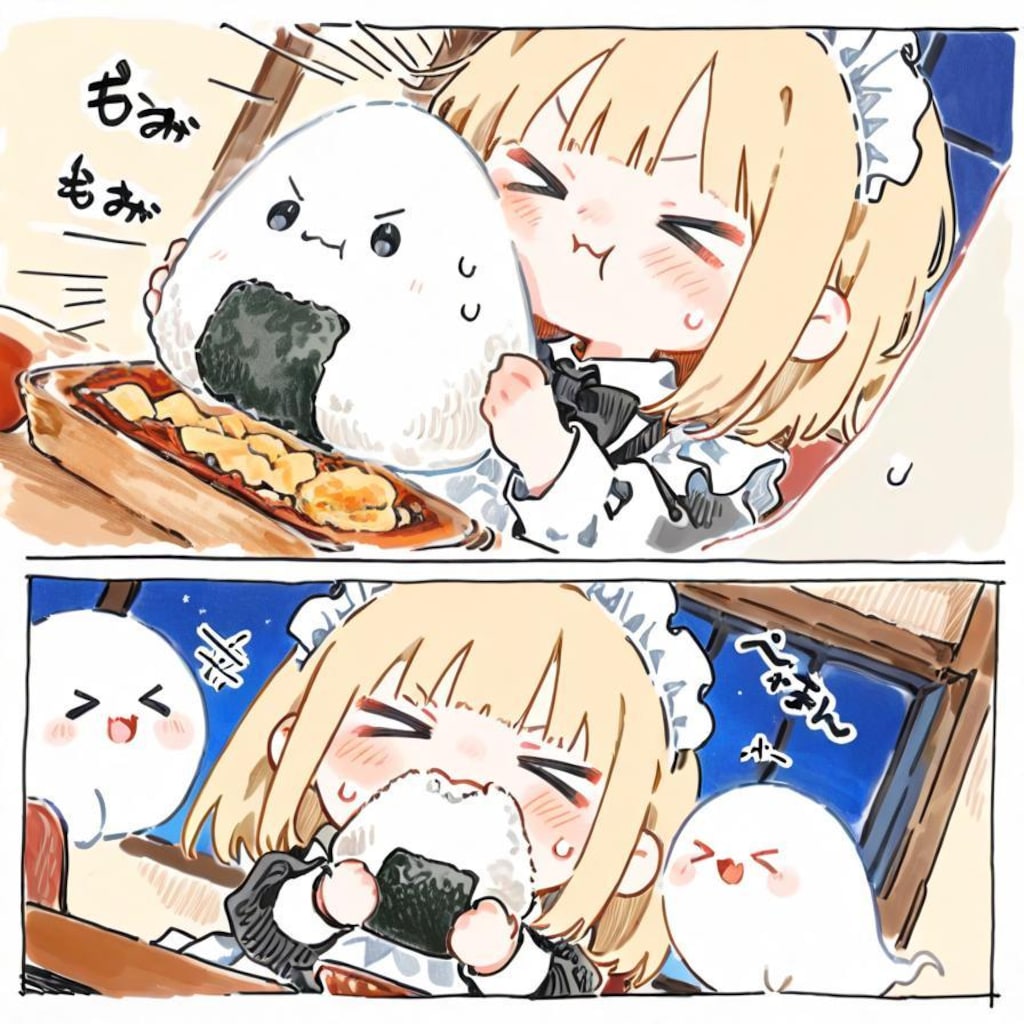 ✨( >ω<)🍙👻✨