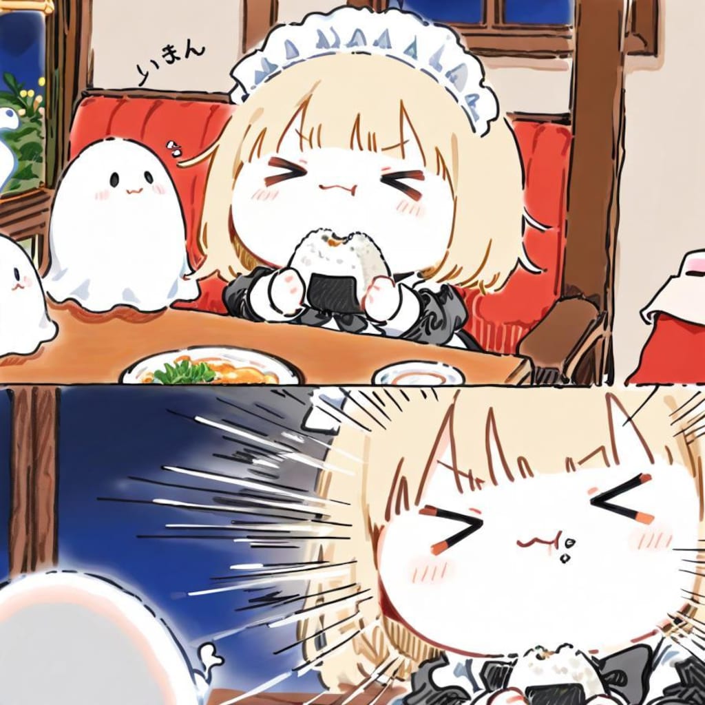 ✨( >ω<)🍙👻✨