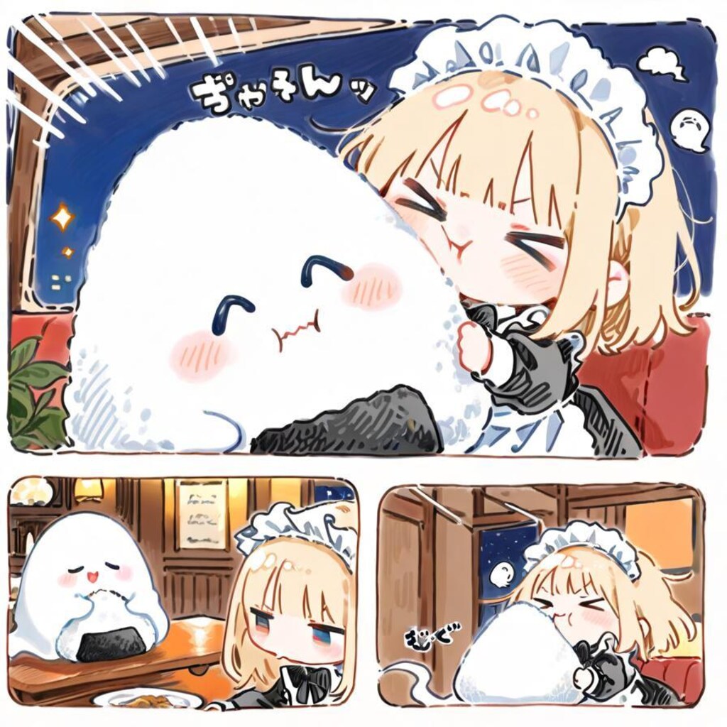 ✨( >ω<)🍙👻✨