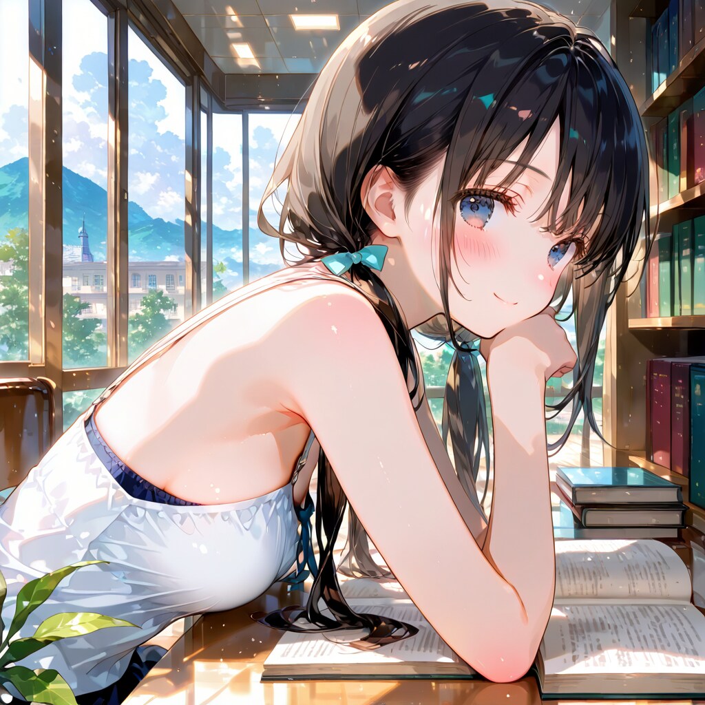 図書委員と勉強