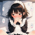 他のメイドにバレないように連測中出し【声我慢セックス】 2枚目