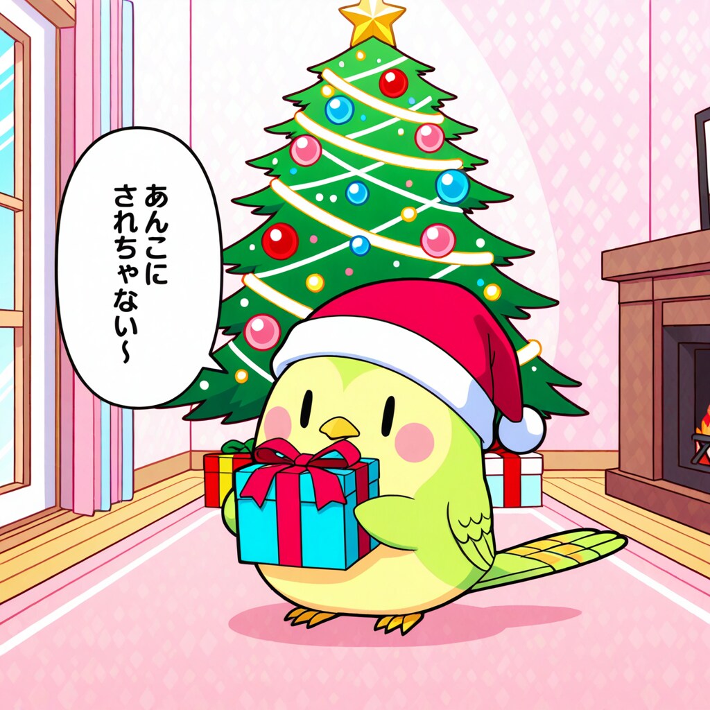 サンタインコ | の人気AIイラスト・グラビア