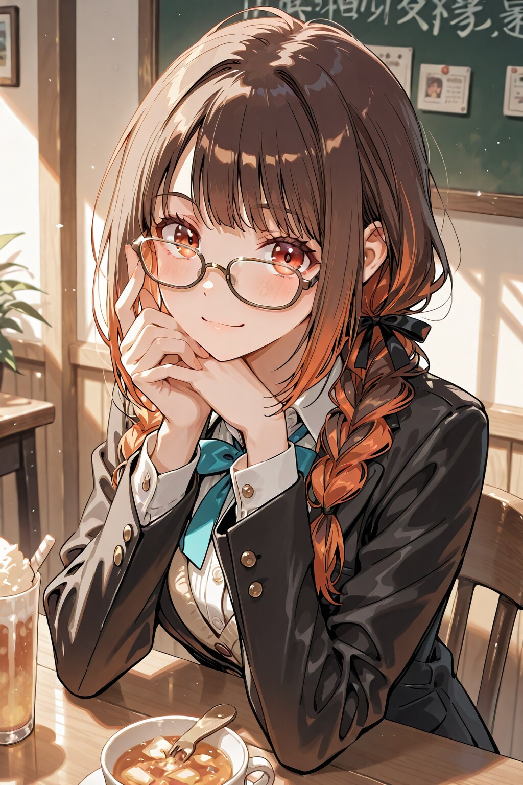 今日の眼鏡っ娘　6/7