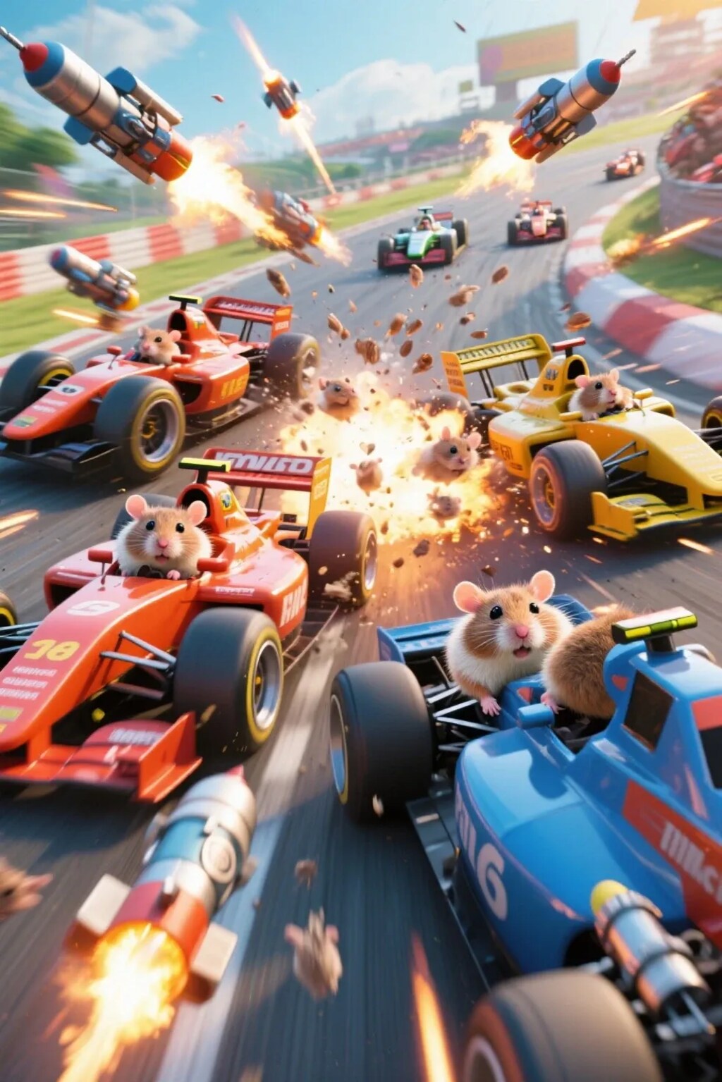 ハムオカート〜漢たちのデッドヒートへけ〜