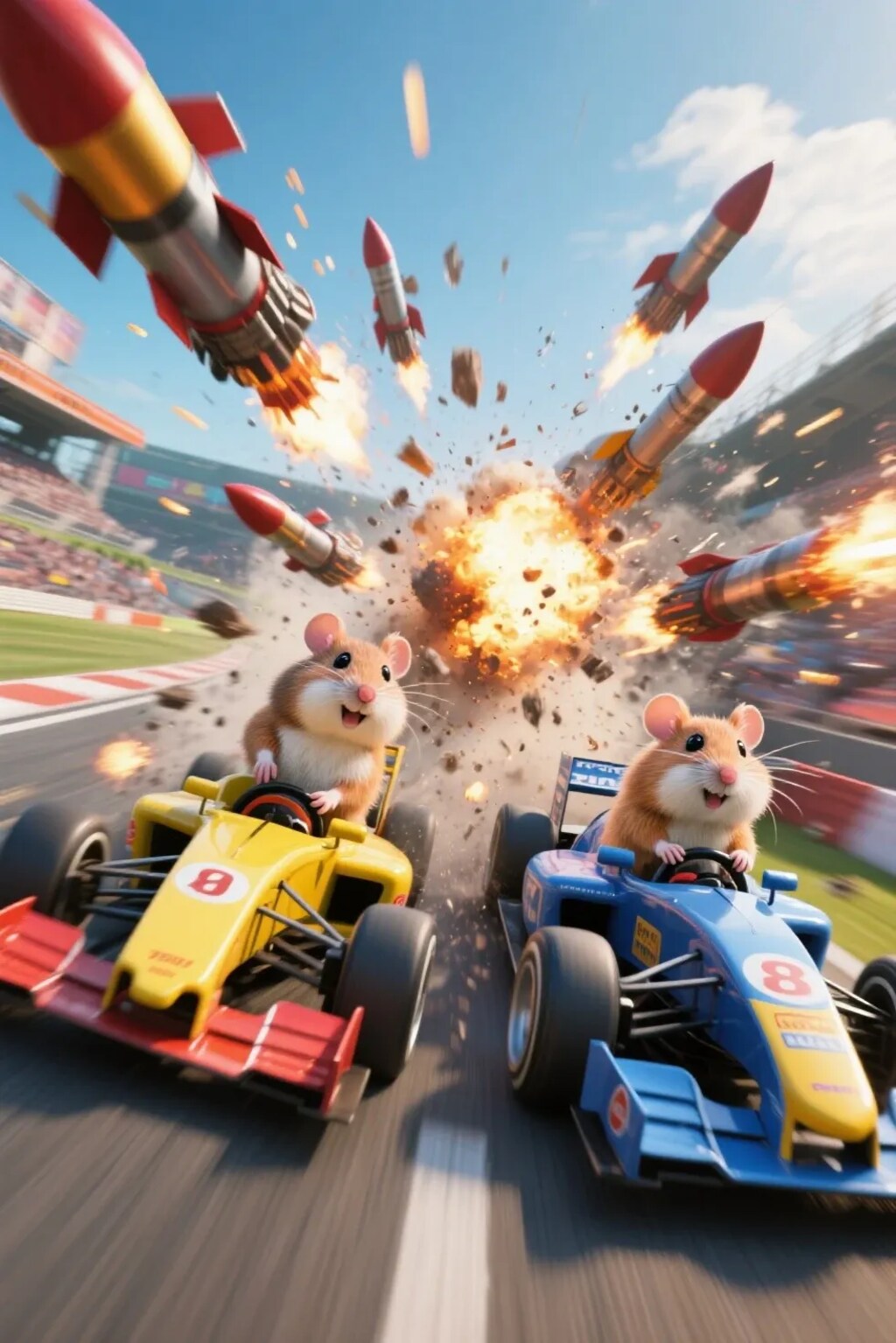 ハムオカート〜漢たちのデッドヒートへけ〜