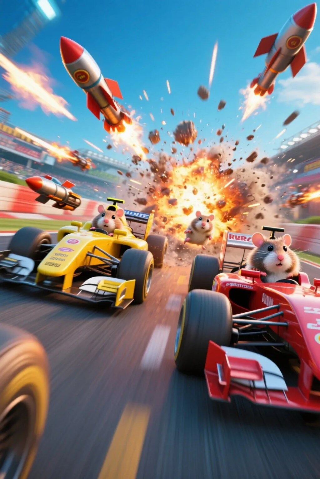 ハムオカート〜漢たちのデッドヒートへけ〜