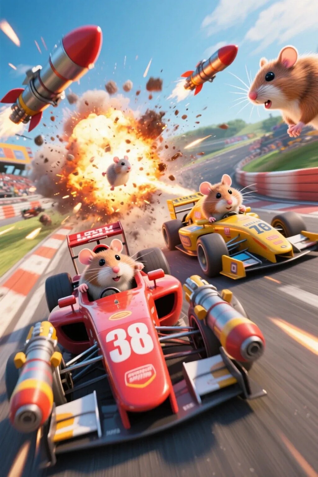 ハムオカート〜漢たちのデッドヒートへけ〜