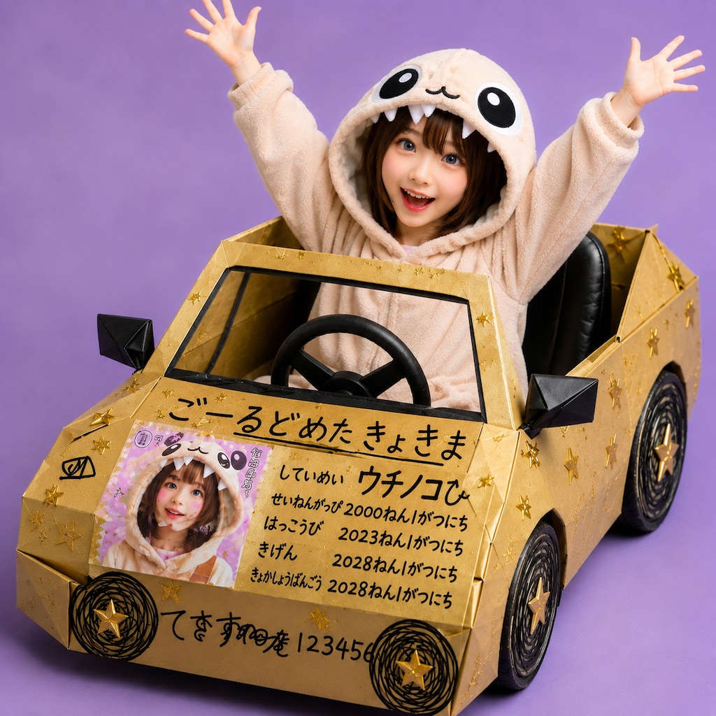 ごーるどめんきょかー