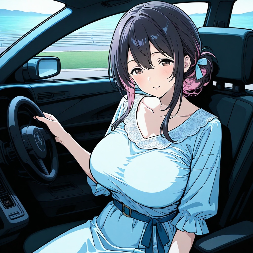 ユリママ　車でお買い物へ行ってきます