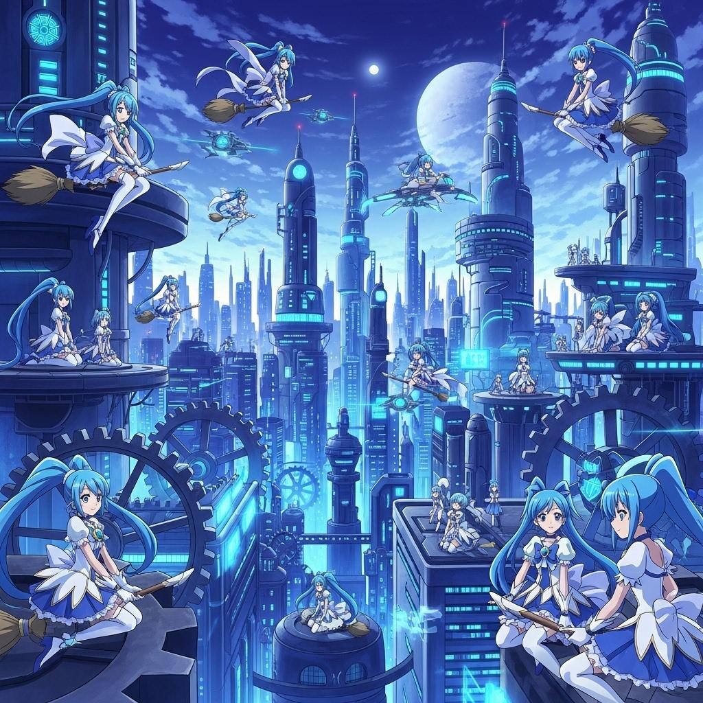 青ぽに魔法少女