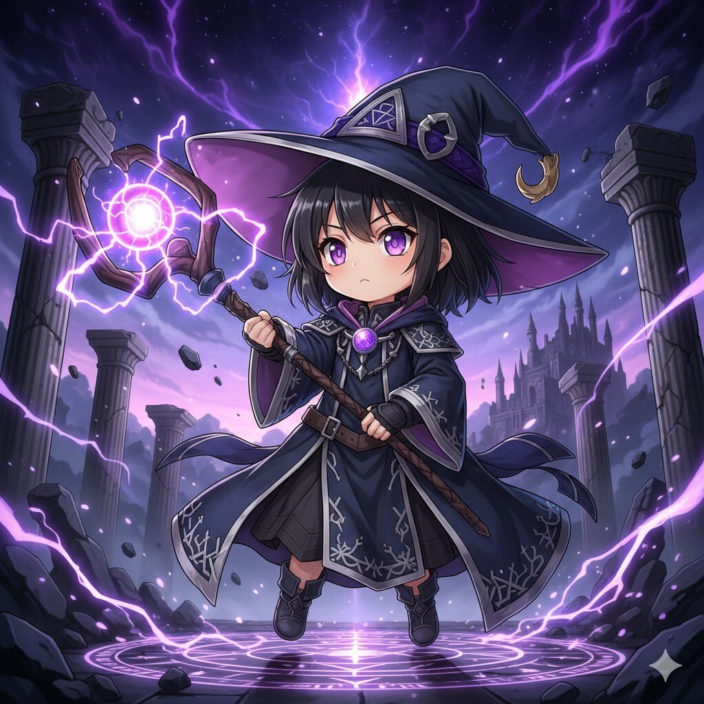 黒髪(ウィザード)