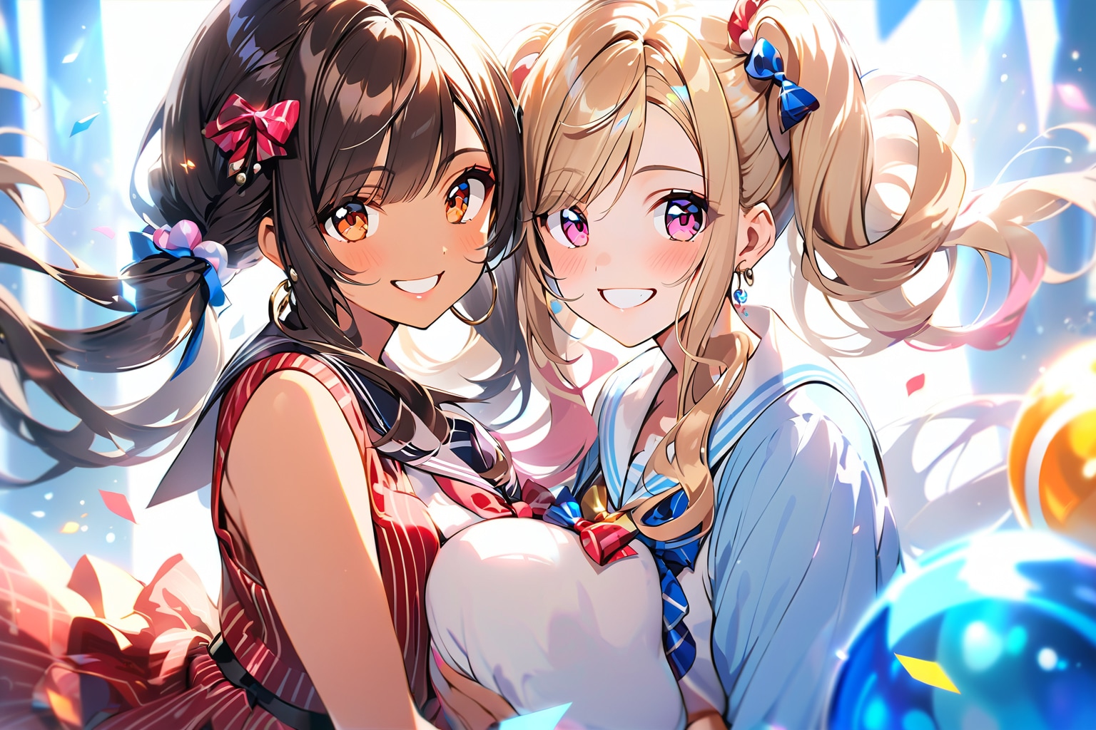 ツインテールな二人