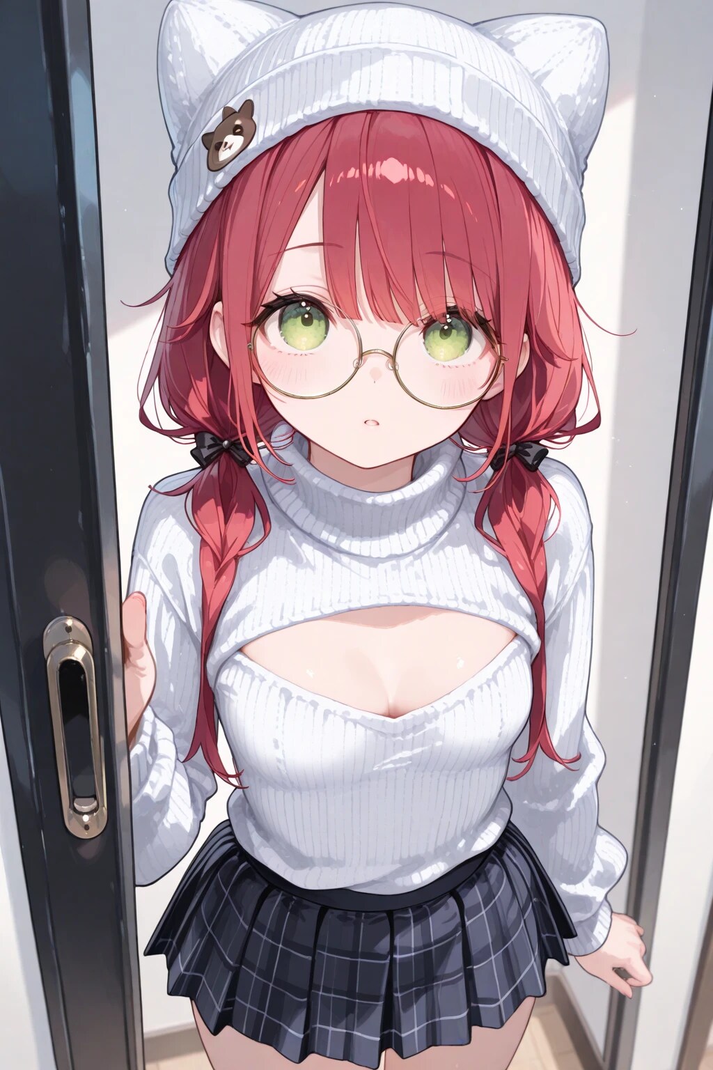 デートに行くには無防備な女の子