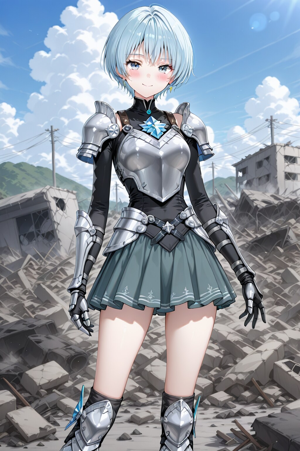 魔法騎士な魔法少女・青