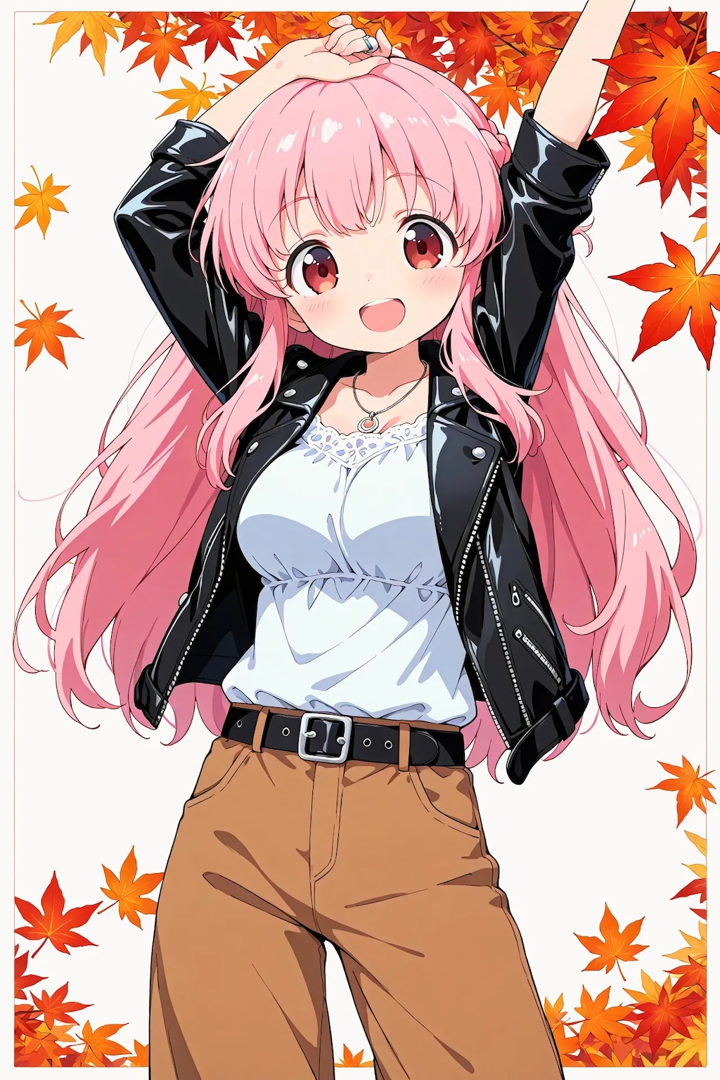 りなちゃんの秋コーデ