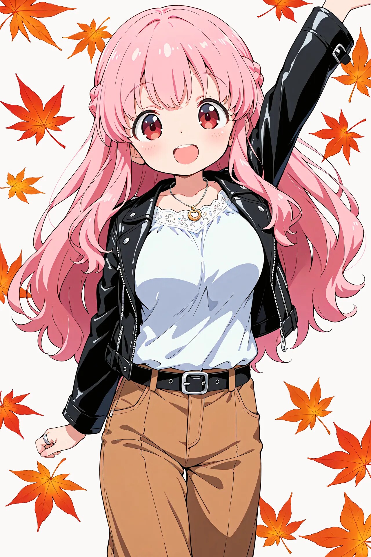 りなちゃんの秋コーデ | の人気AIイラスト・グラビア