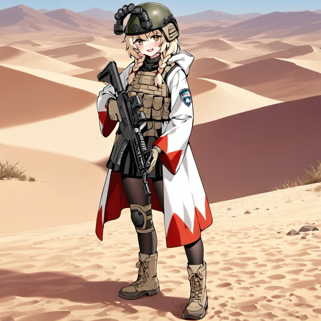 砂漠の傭兵の白魔道士