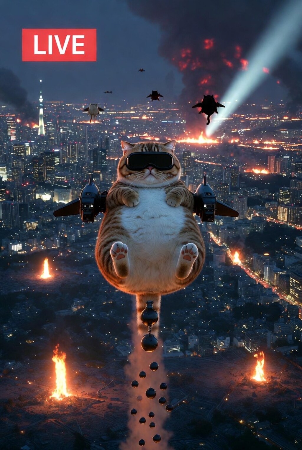 ネコさん爆撃機（汚）