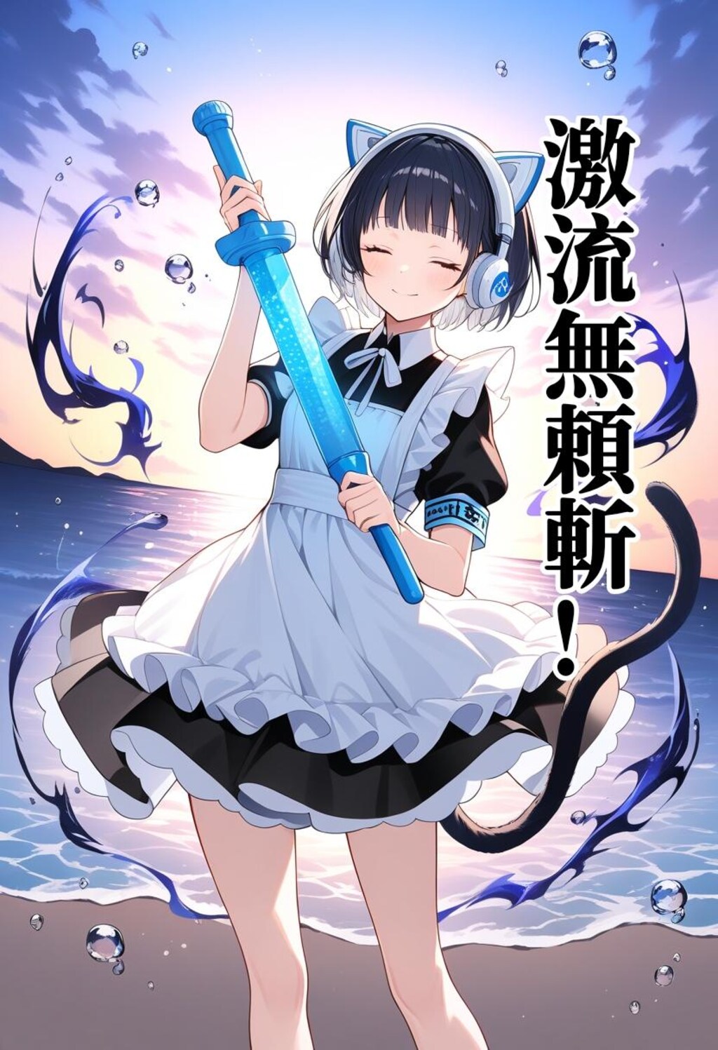 小説『激流無頼斬！』【ニャンノ世界】