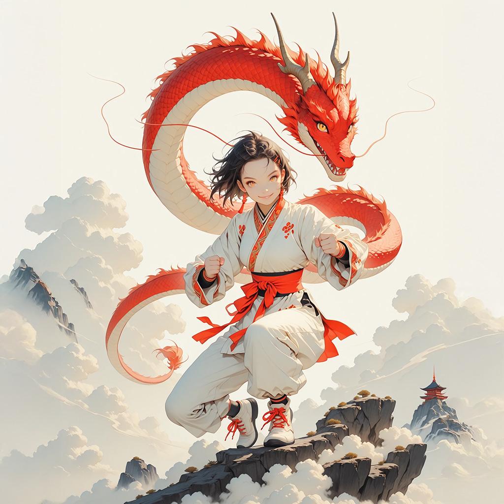 赤龍拳 | の人気AIイラスト・グラビア