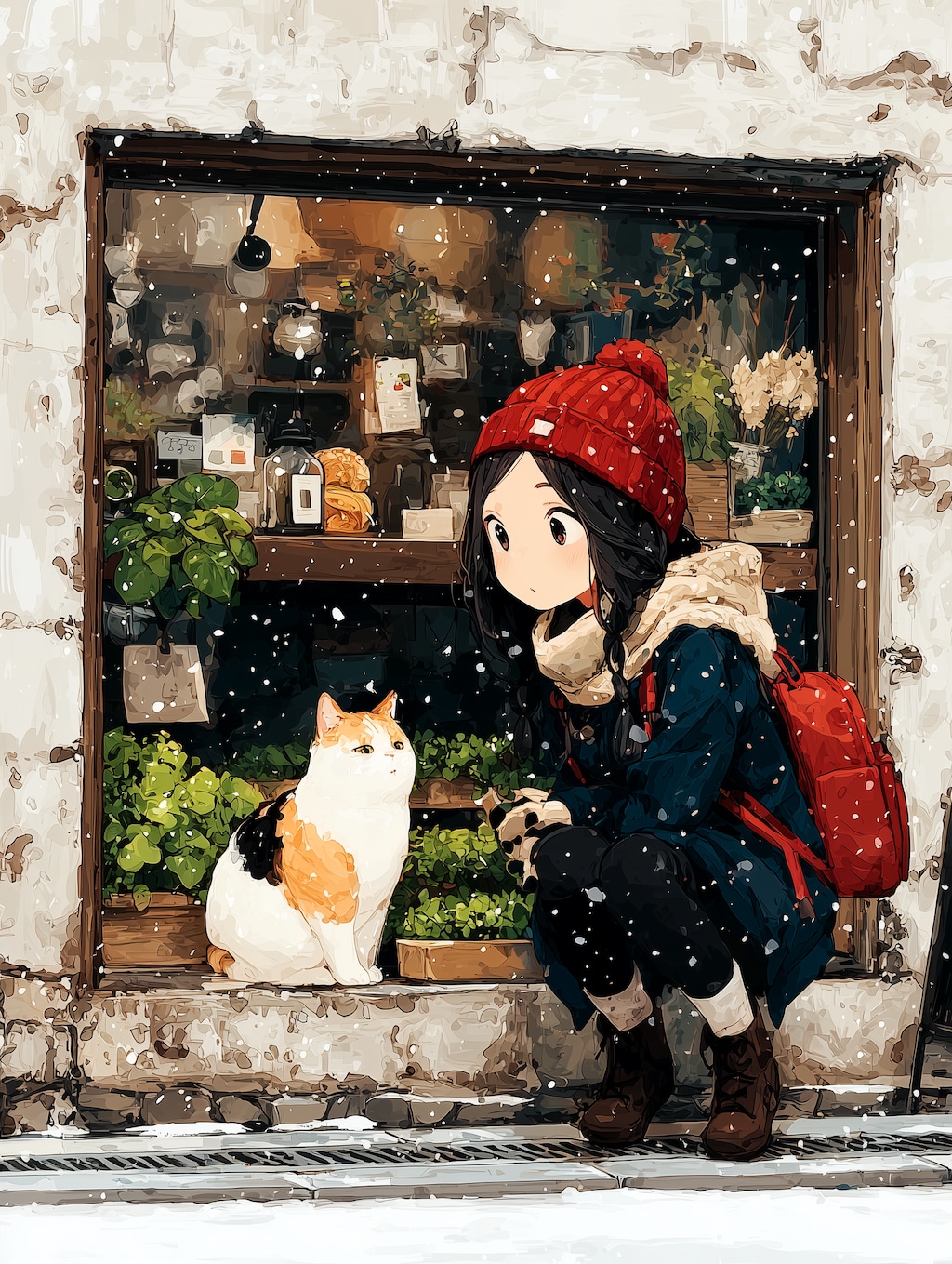 「へぇ、そうなんだ〜」「そうニャンよ〜」