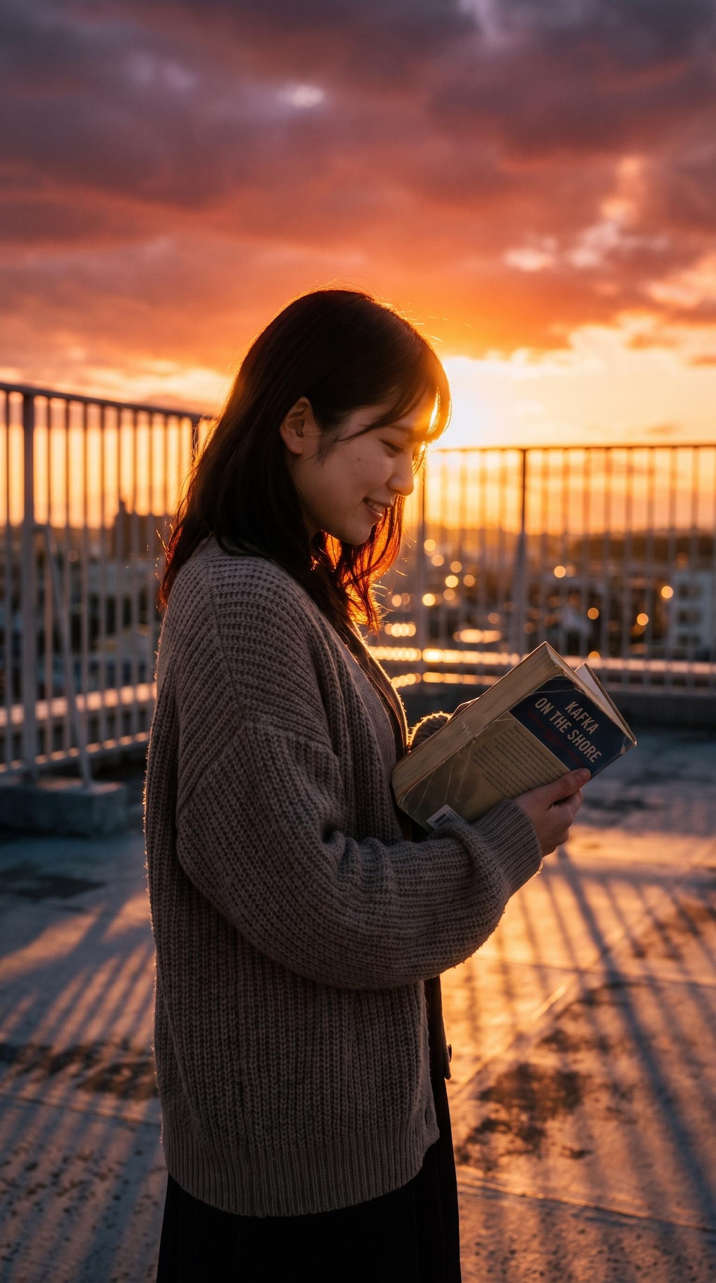Pages in the Golden Hour
