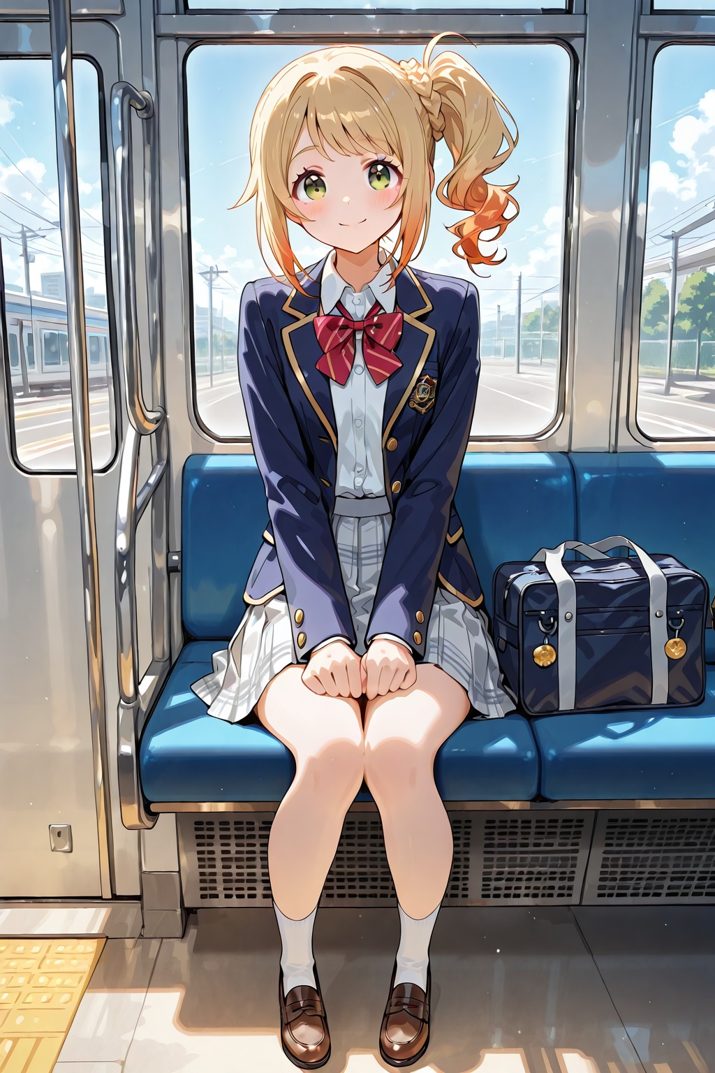 通学中