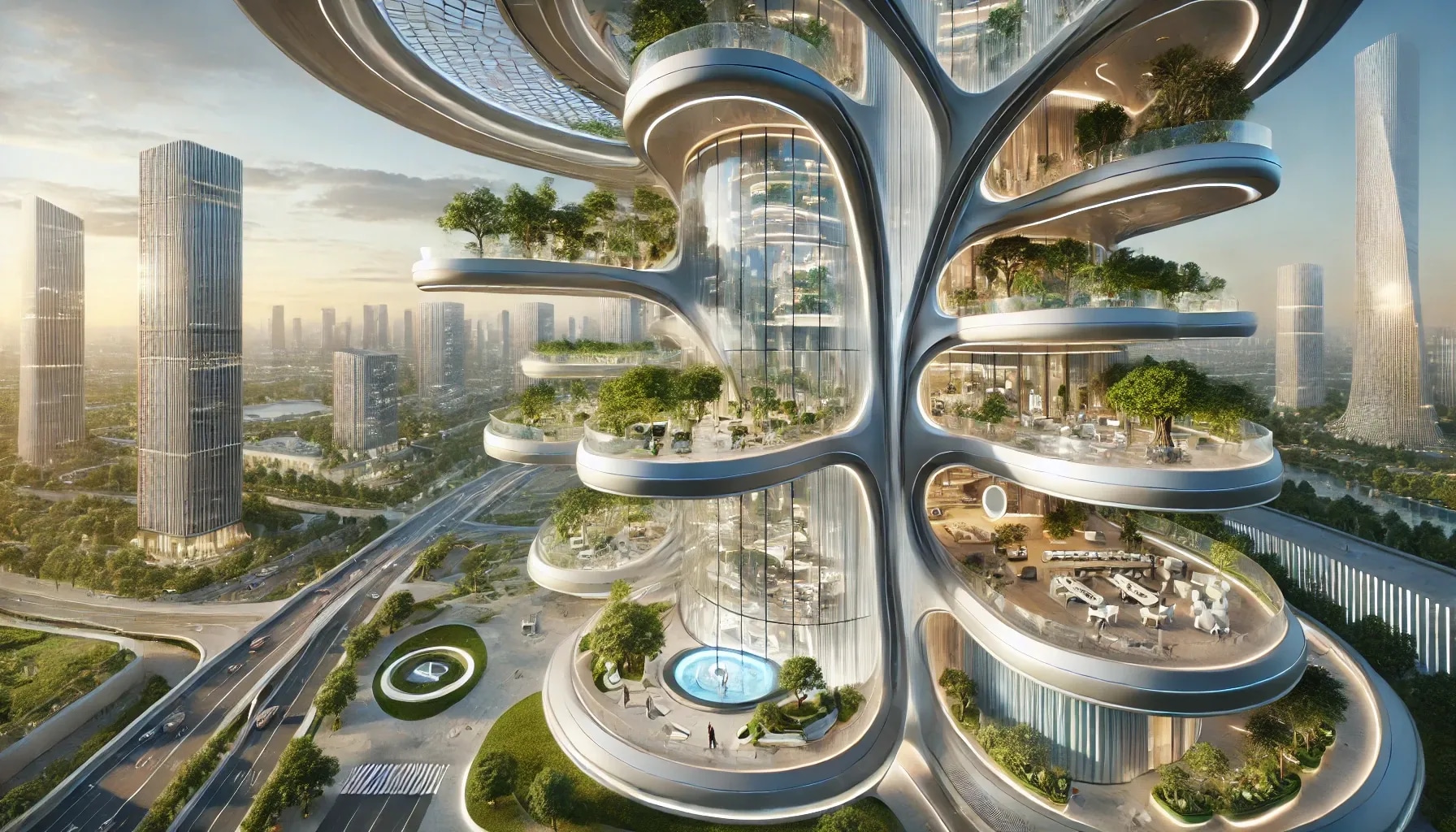 階層都市 | の人気AIイラスト・グラビア