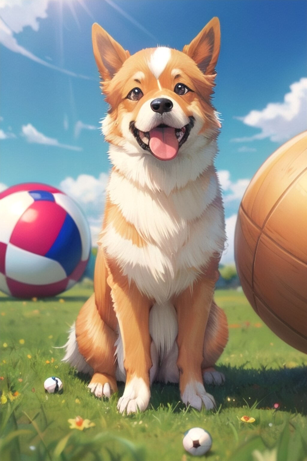 【動物】脚長コーギーさん