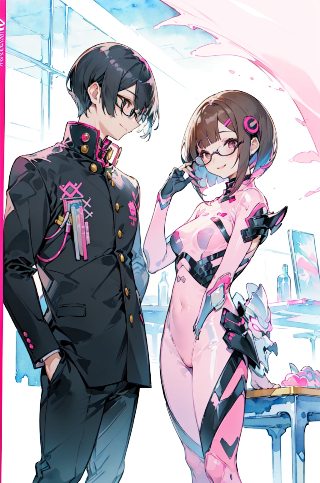 ももちゃんと黒井君