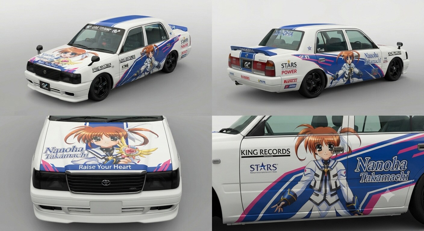 高町なのは痛車コンフォート | の人気AIイラスト・グラビア