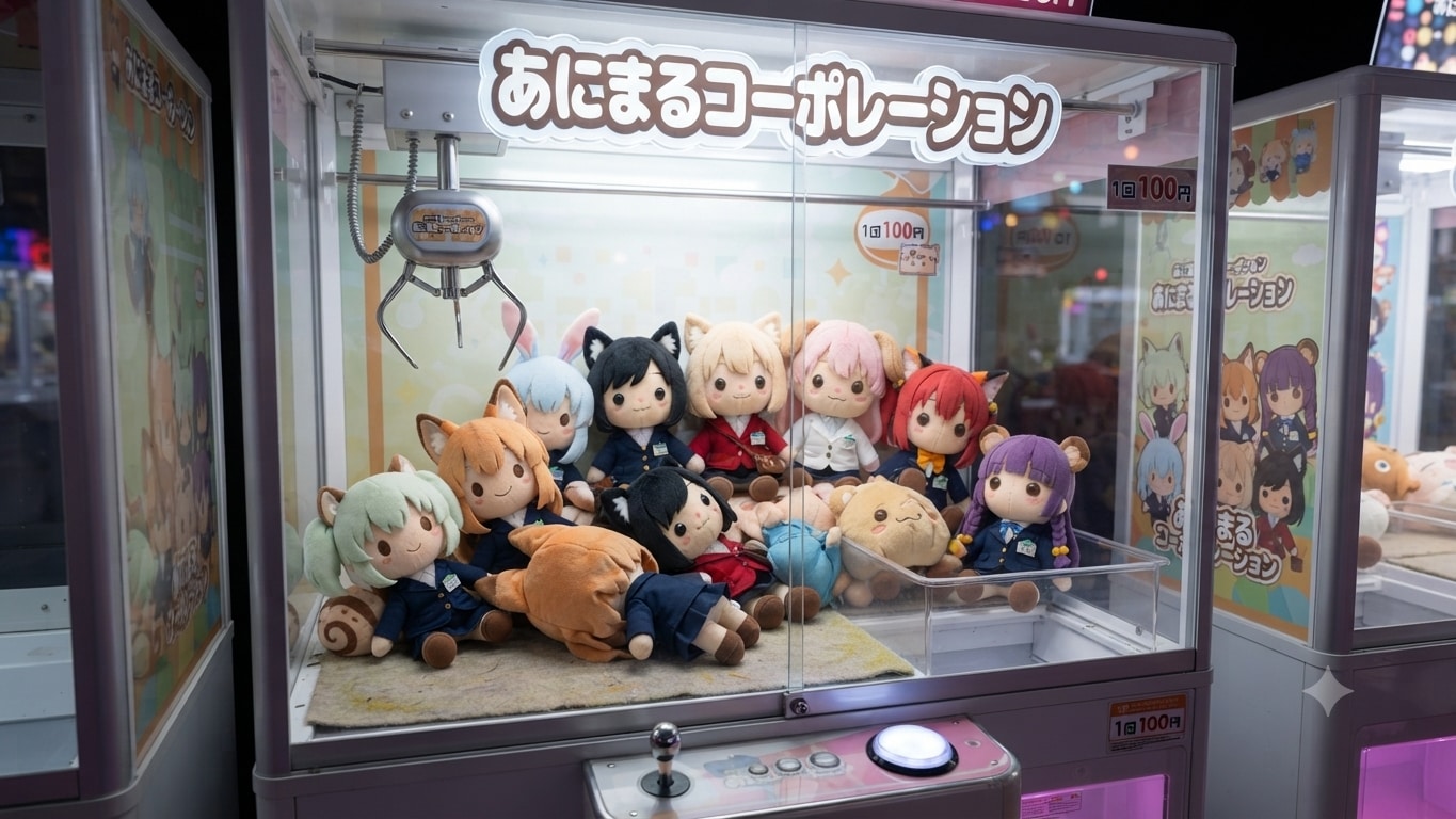 ぷいぐるみ・クレーンゲーム