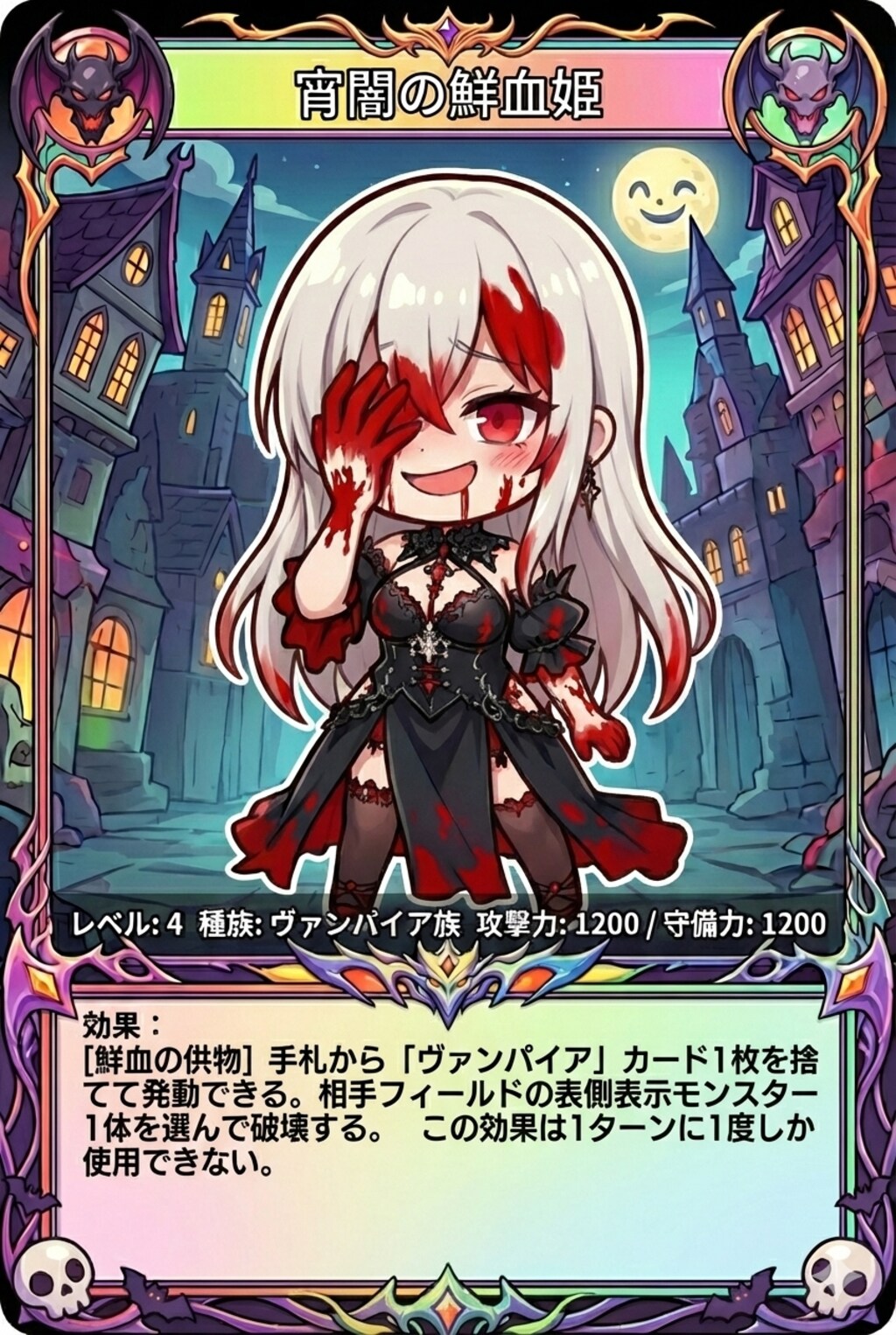 アイコンの子とかをカード化