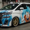 ドラゴンボール痛車ヴェルファイア 2枚目