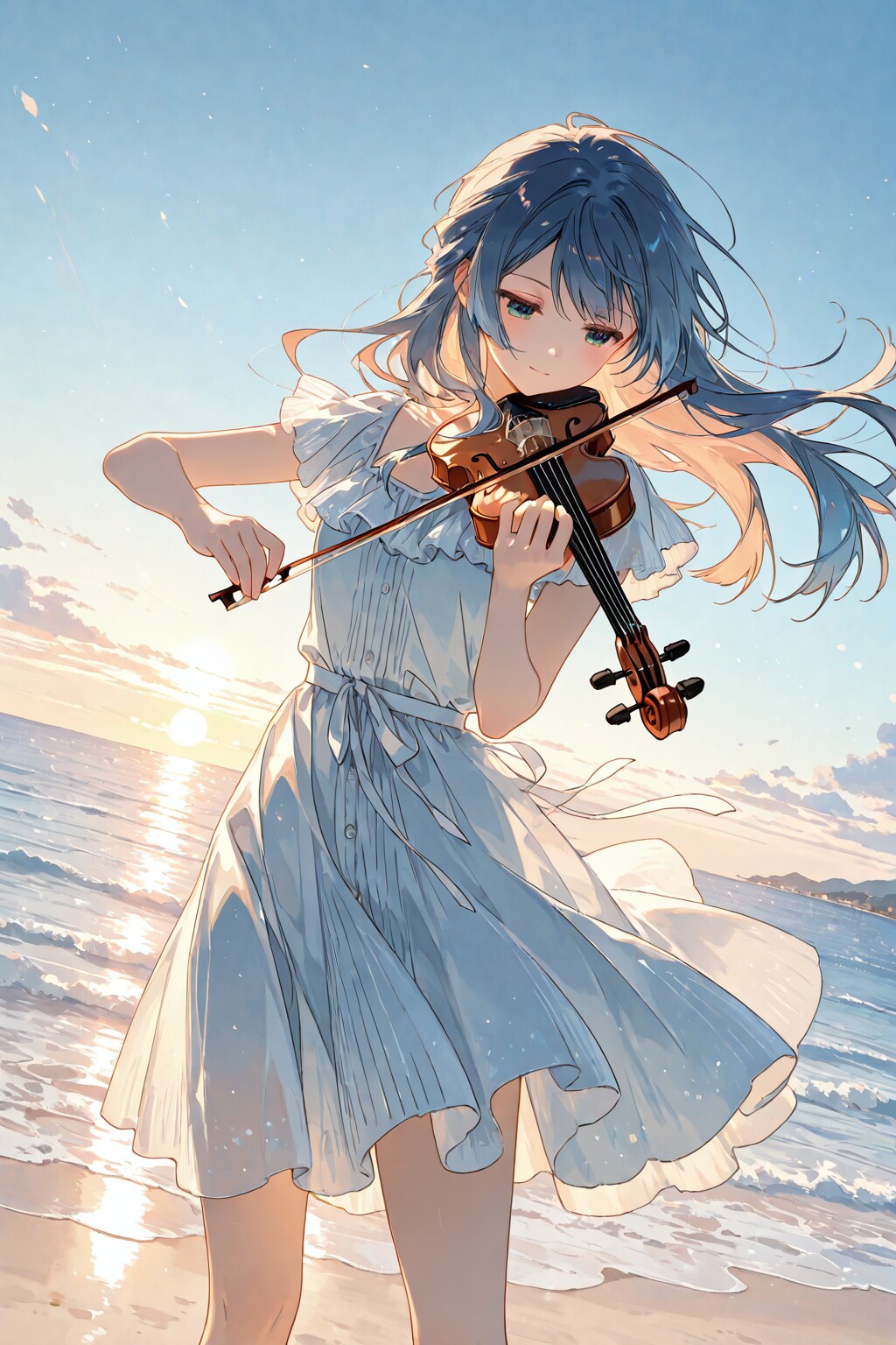 潮風にのせて | の人気AIイラスト・グラビア