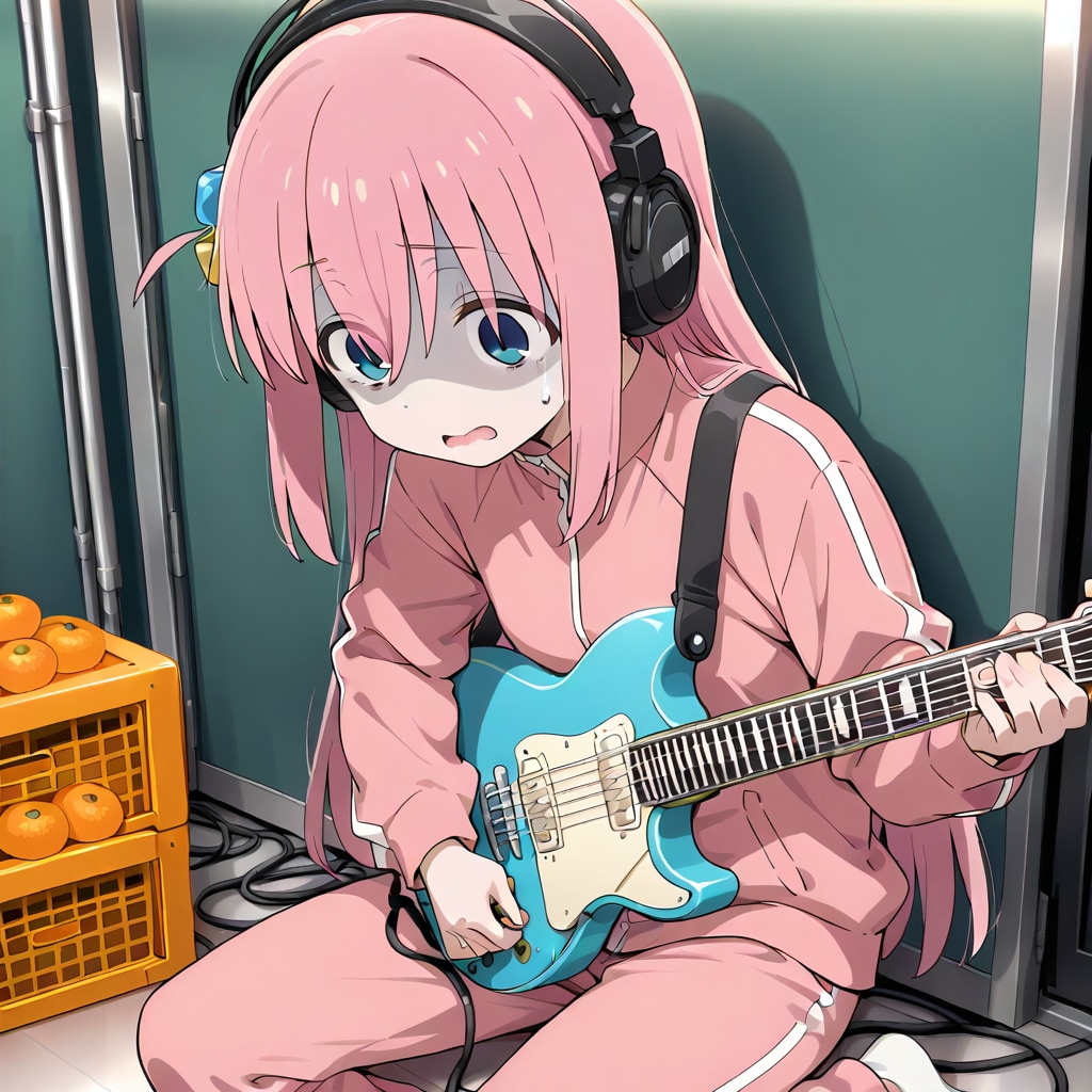 何故みかんがある部屋で私はギターを弾いているんだろう